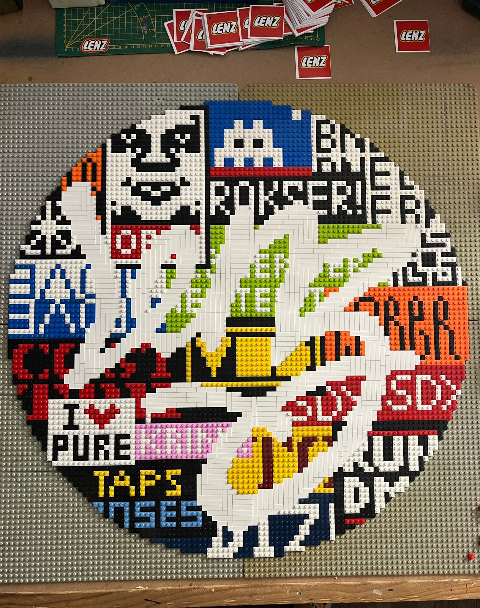 Œuvre LEGO Estelada par Lenz